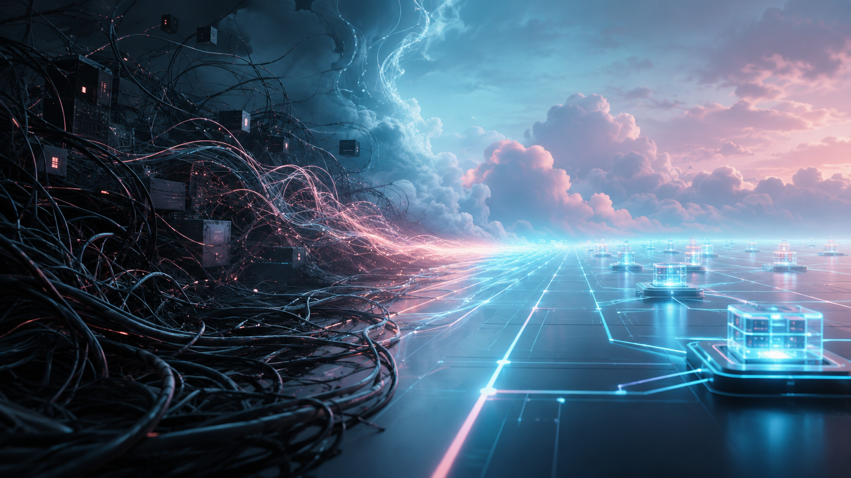 Infrastructure chaos transforming into clarity